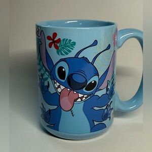 Zak! Stitch 15 Ounce Mug NEW Blue Stitch Character Mug